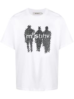 MISBHV футболка Raster с графичным принтом
