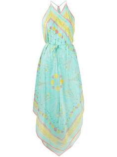 Emilio Pucci пляжное платье с принтом Conchiglie