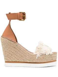 See by Chloé эспадрильи Glyn на танкетке