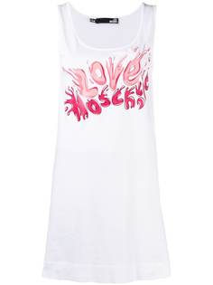 Love Moschino платье с логотипом