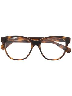 Gucci Eyewear очки в круглой оправе черепаховой расцветки