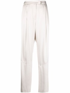 Giorgio Armani широкие брюки со складками
