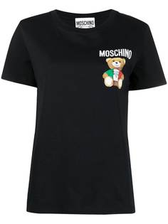 Moschino футболка с принтом Teddy Bear