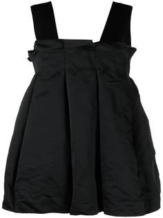 Comme Des Garçons пышный топ со складками
