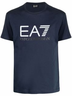 Ea7 Emporio Armani футболка с логотипом