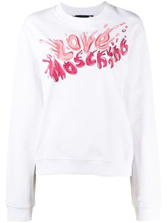 Love Moschino толстовка с логотипом