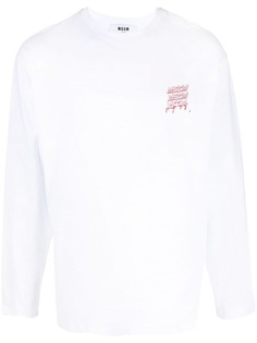MSGM толстовка с логотипом