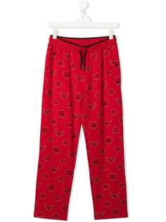 Kenzo Kids спортивные брюки с логотипом
