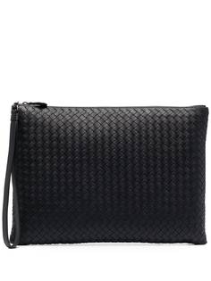 Bottega Veneta клатч с плетением Intrecciato
