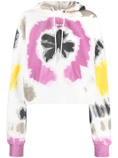 MSGM худи с принтом тай-дай