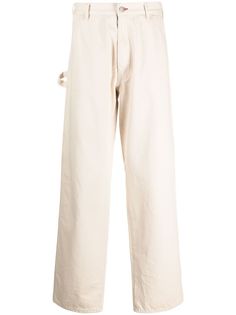 Maison Margiela прямые джинсы с декоративной строчкой