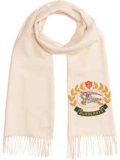 Burberry шарф с архивным логотипом