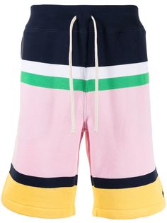 Polo Ralph Lauren спортивные шорты в стиле колор-блок