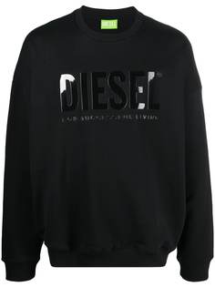 Diesel толстовка из органического хлопка с логотипом