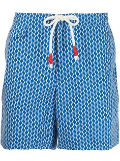 Orlebar Brown плавки-шорты с геометричным принтом