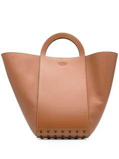 Tods сумка-тоут с тисненым логотипом Tod`S