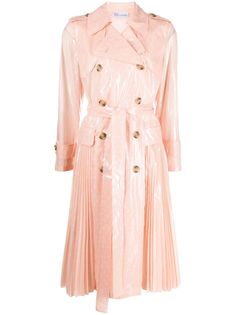 RED Valentino тренч со складками