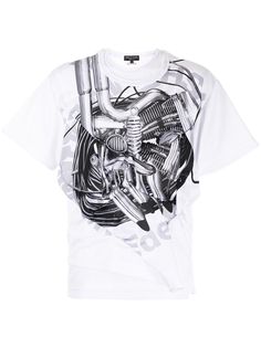 Comme Des Garçons Homme Plus футболка с принтом