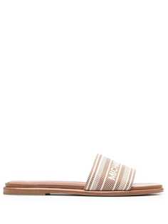 Michael Michael Kors шлепанцы Sadler с вышитым логотипом