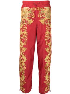 Versace Jeans Couture спортивные брюки с принтом Barocco