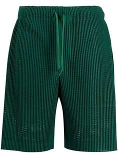 Homme Plissé Issey Miyake плиссированные шорты