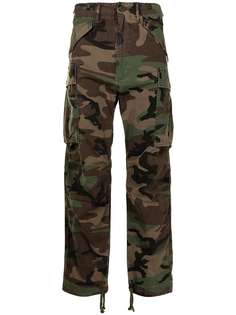 Ralph Lauren RRL брюки с камуфляжным принтом