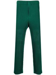 Homme Plissé Issey Miyake трикотажные брюки кроя слим