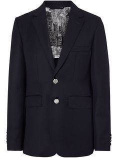 Burberry блейзер кроя слим