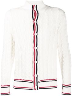 Thom Browne кардиган фактурной вязки