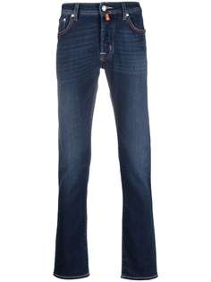 Jacob Cohen узкие джинсы с завышенной талией