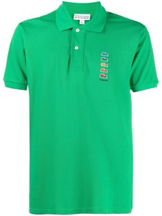 Lacoste рубашка поло с нашивкой-логотипом из коллаборации с Polaroid