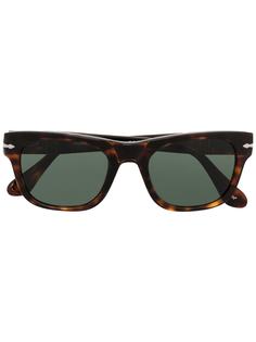 Persol солнцезащитные очки в квадратной оправе черепаховой расцветки