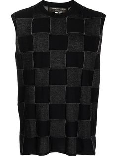 Comme Des Garçons Homme Plus топ без рукавов