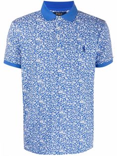 Polo Ralph Lauren рубашка поло с вышивкой