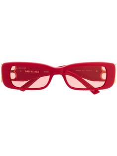 Balenciaga Eyewear солнцезащитные очки Dynasty в прямоугольной оправе