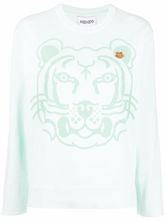Kenzo толстовка с принтом Tiger