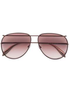 Alexander McQueen Eyewear солнцезащитные очки-авиаторы