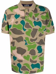 Billionaire Boys Club рубашка поло с камуфляжным принтом