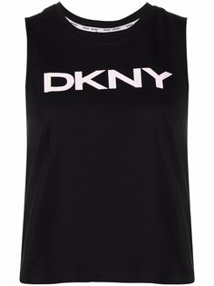 DKNY топ без рукавов с логотипом