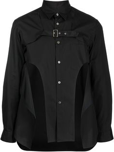 Comme Des Garçons Homme Plus рубашка с вырезами