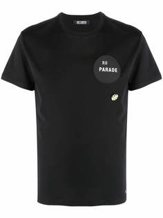 Raf Simons футболка с нашивкой