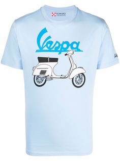 Mc2 Saint Barth футболка с принтом Vespa