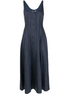 Brock Collection джинсовое платье на пуговицах