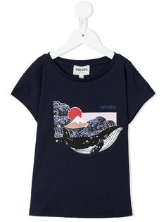 Kenzo Kids футболка с логотипом
