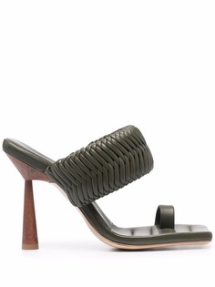 Gia Couture босоножки с плетеными ремешками из коллаборации с Rosie 1
