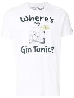 Mc2 Saint Barth футболка с принтом Gin Tonic
