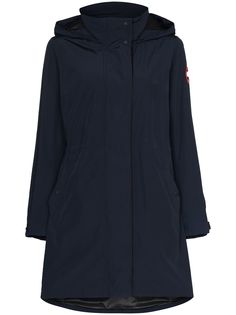 Canada Goose пальто миди с капюшоном