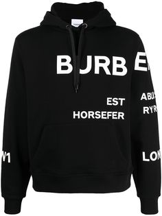 Burberry худи с принтом Horseferry