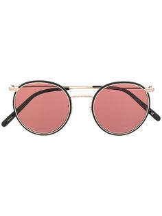 Oliver Peoples солнцезащитные очки Casson в круглой оправе