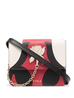 Furla сумка через плечо со вставками